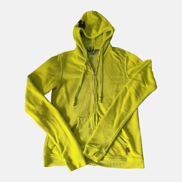 freecity Tops - FreeCity Superfluff Lux Zip Hoodie Size 1/ US Small Glowlight Yellow